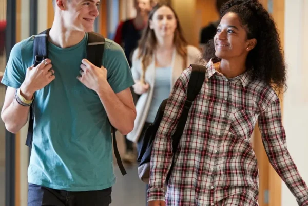 Estudantes intercambistas em uma universidade no exterior