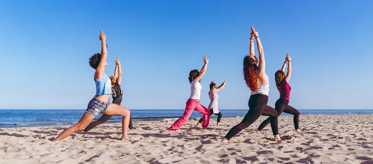 Yoga mais intercâmbio lifestyle